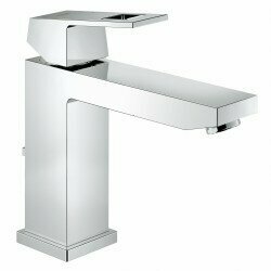 Смеситель для раковины Grohe Eurocube с донным клапаном Смеситель для раковины Grohe Eurocube с донным клапаном